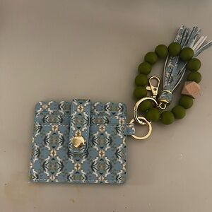 Card/ID Wallet with wristlet